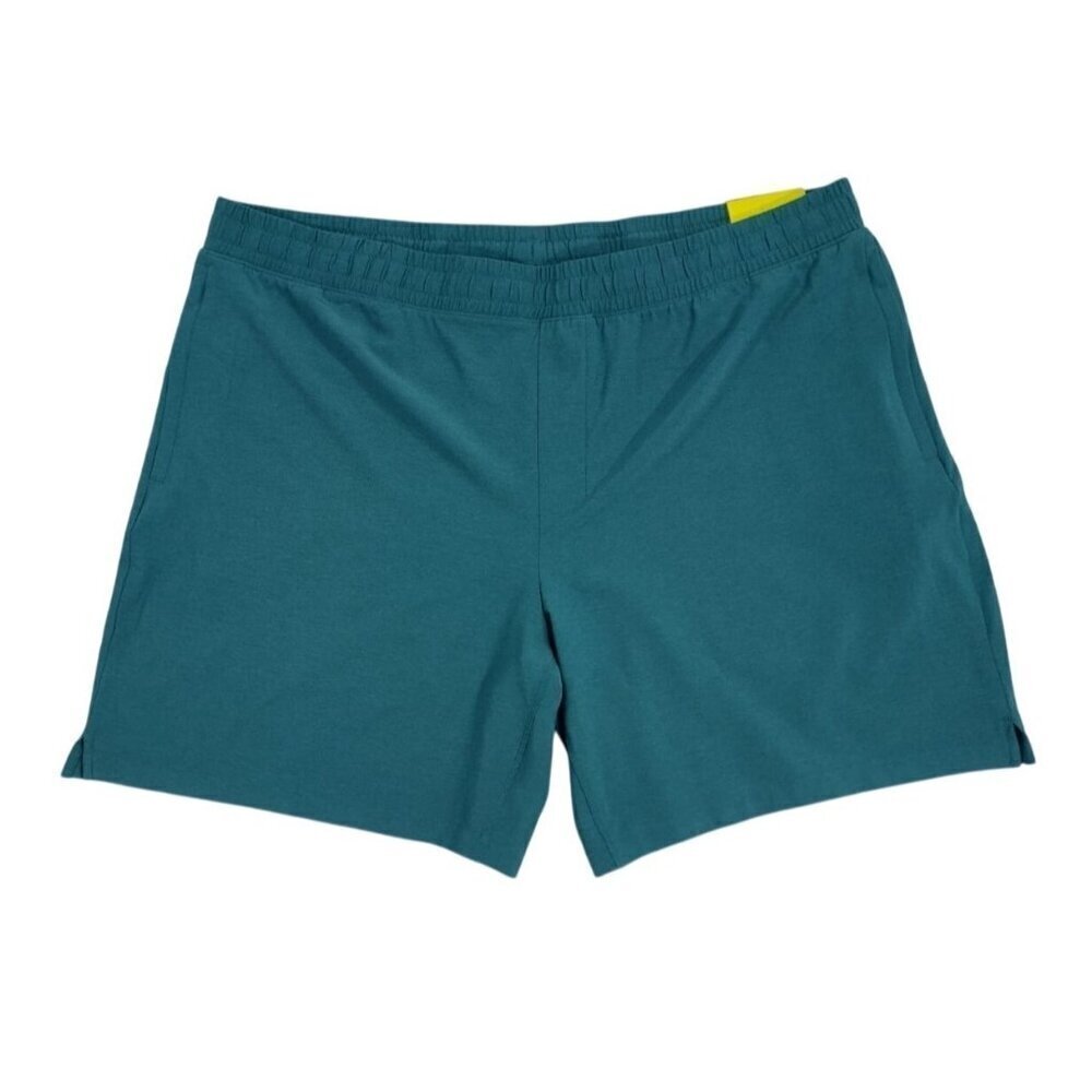 All In Motion Mens XXL Teal Activewear Shorts Elastic Waistband, NWT.